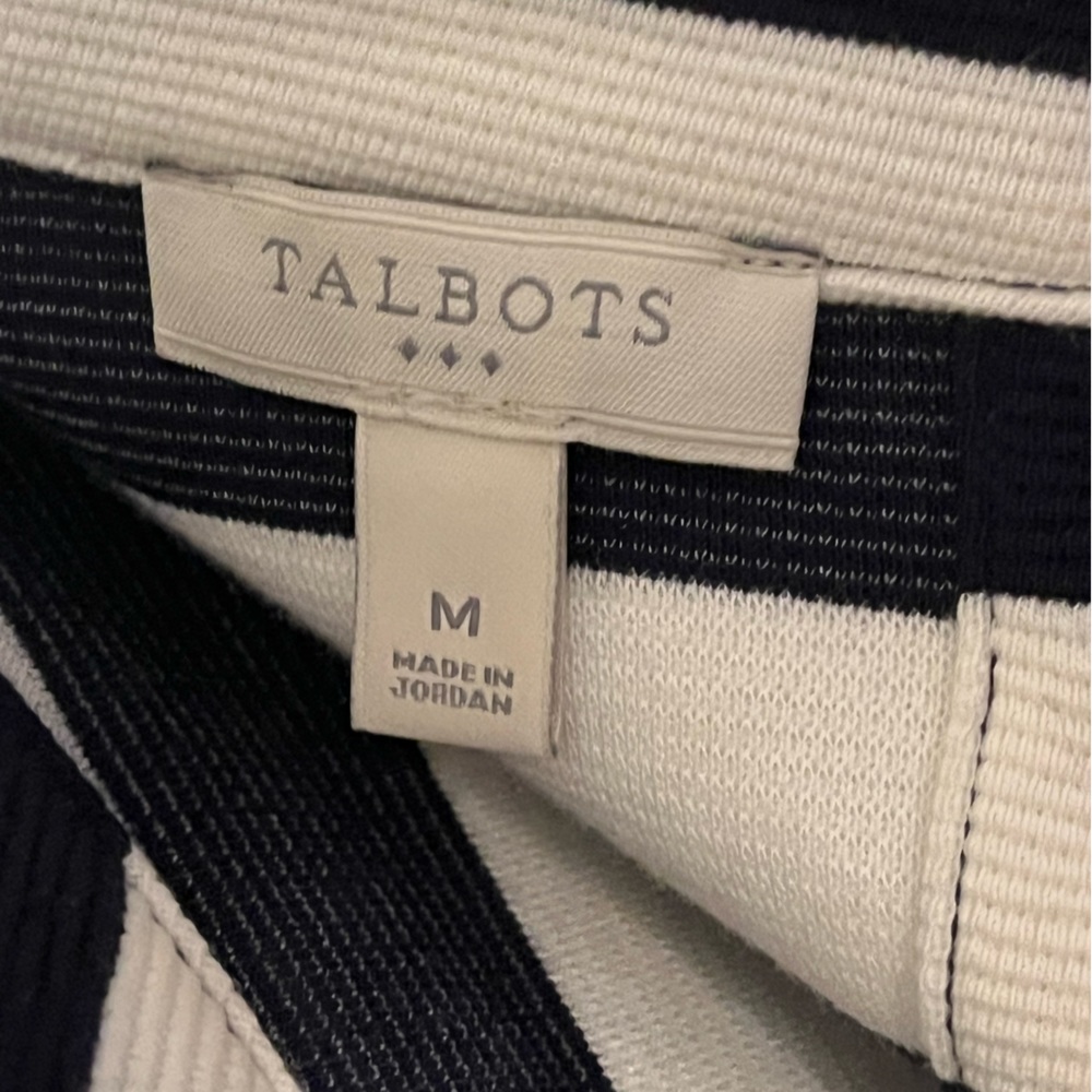 Talbots striped sweater, Size M - Picture 3 of 7